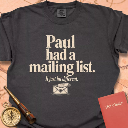 Paul Had a Mailing List Premium T-shirt