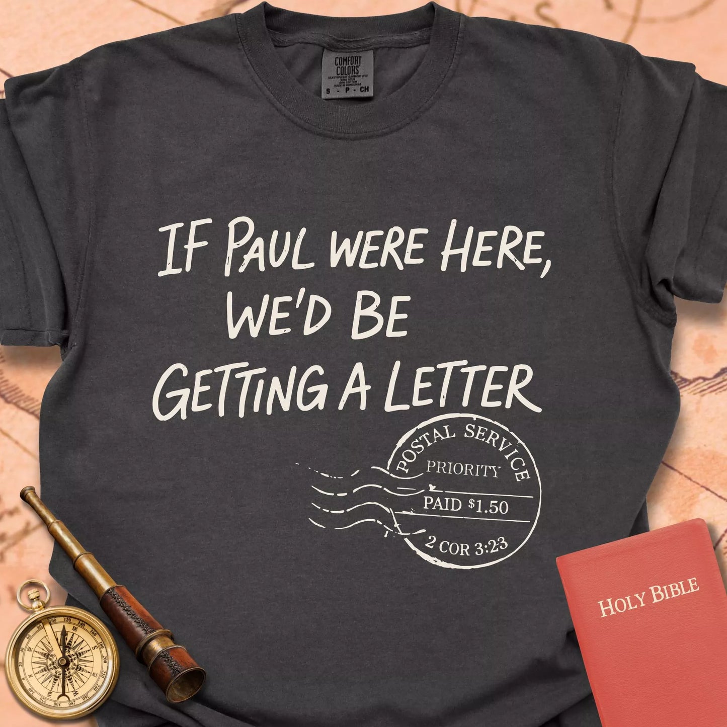 If Paul Were Here Postmark CC  T-shirt