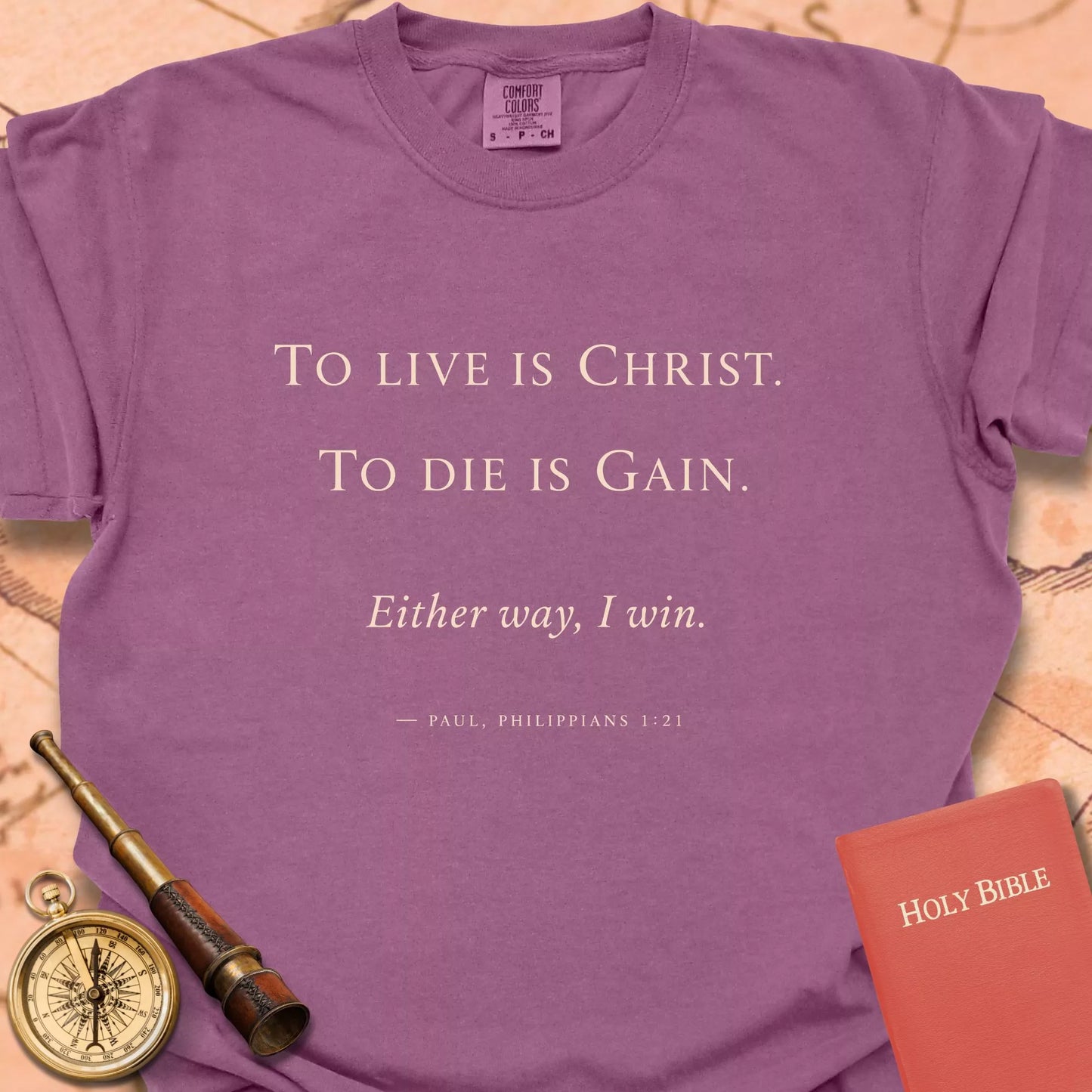 To Live with Christ Premium T-shirt