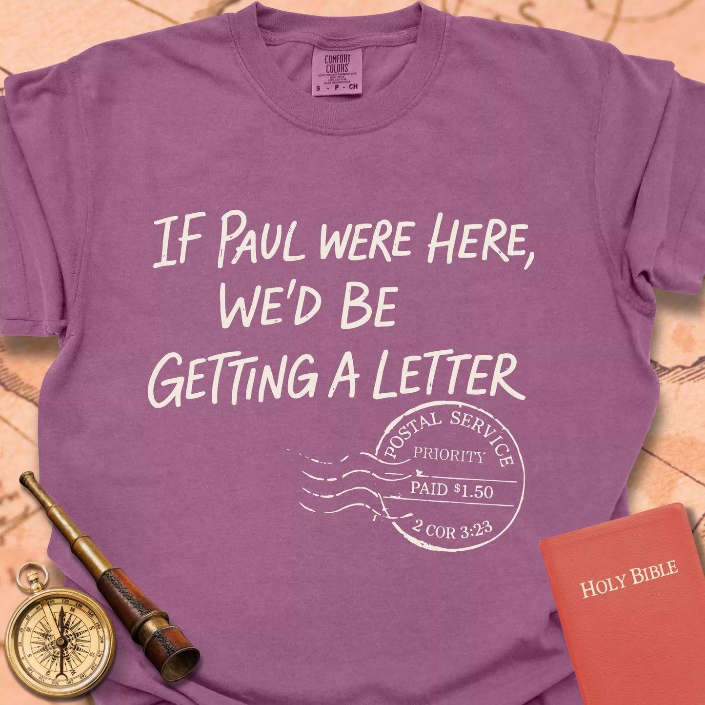 If Paul Were Here Postmark CC  T-shirt