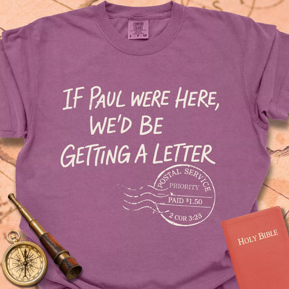 If Paul Were Here Postmark CC  T-shirt