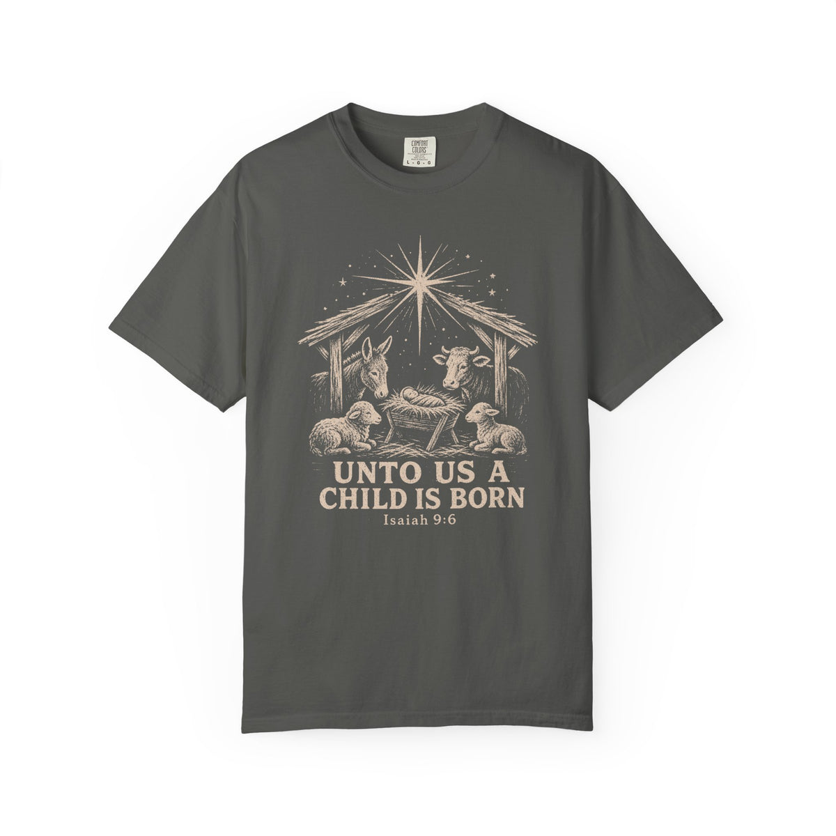 Unto Us a Child Is Born Premium T-shirt