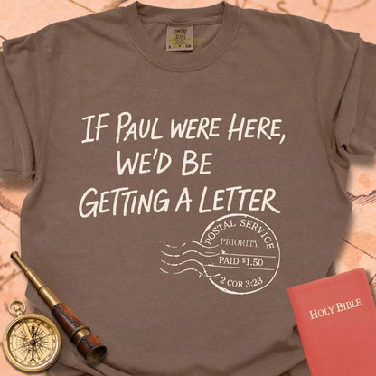 If Paul Were Here Postmark CC  T-shirt