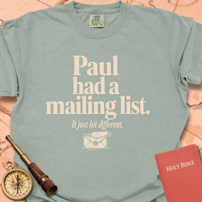Paul Had a Mailing List Premium T-shirt