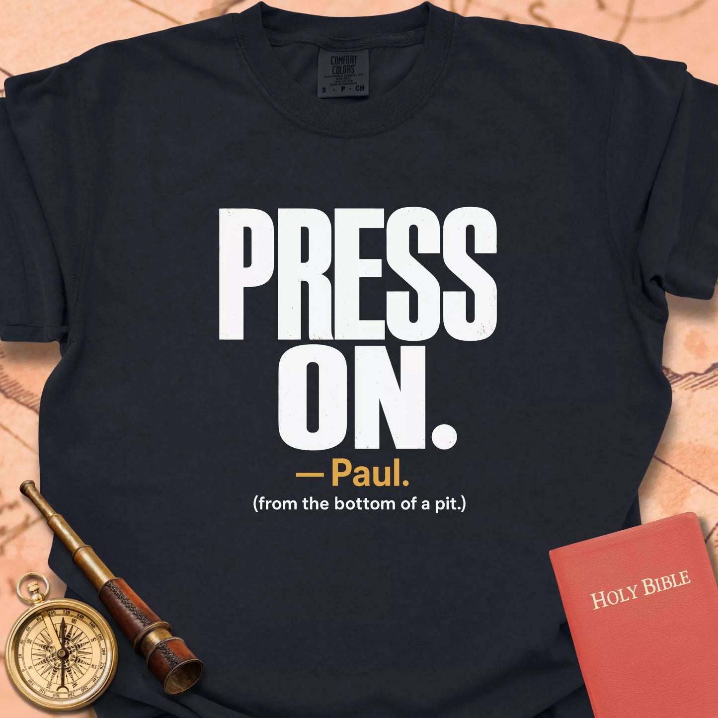 Press On  T-shirt