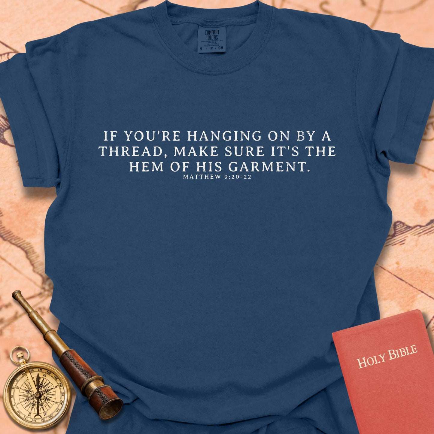 If You’re Hanging On by a Thread – Matthew 9:20–22 Premium T-shirt