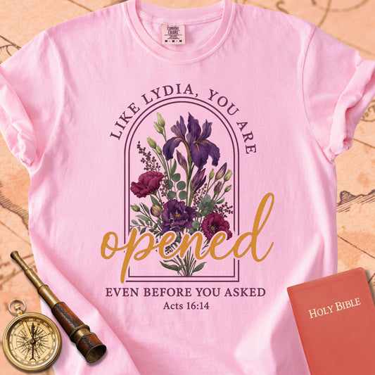 Like Lydia, You Are Opened Premium T-shirt