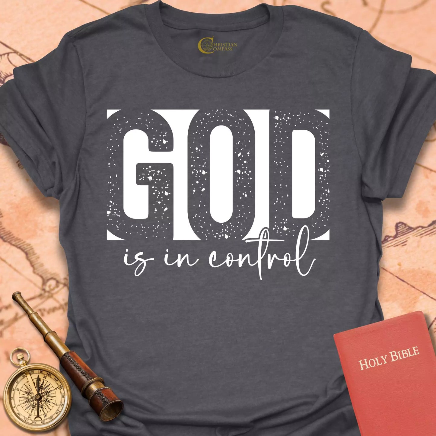 God is in Control  T-Shirt
