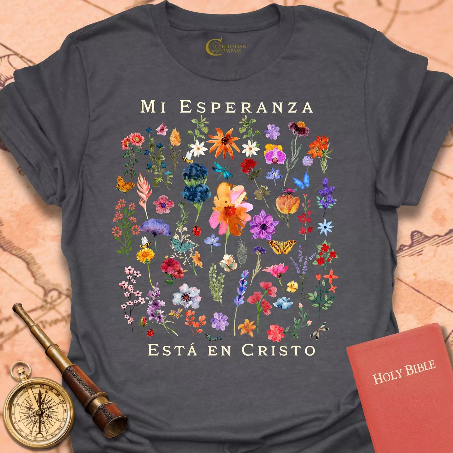Mi Esperanza Está en Cristo Cameseta