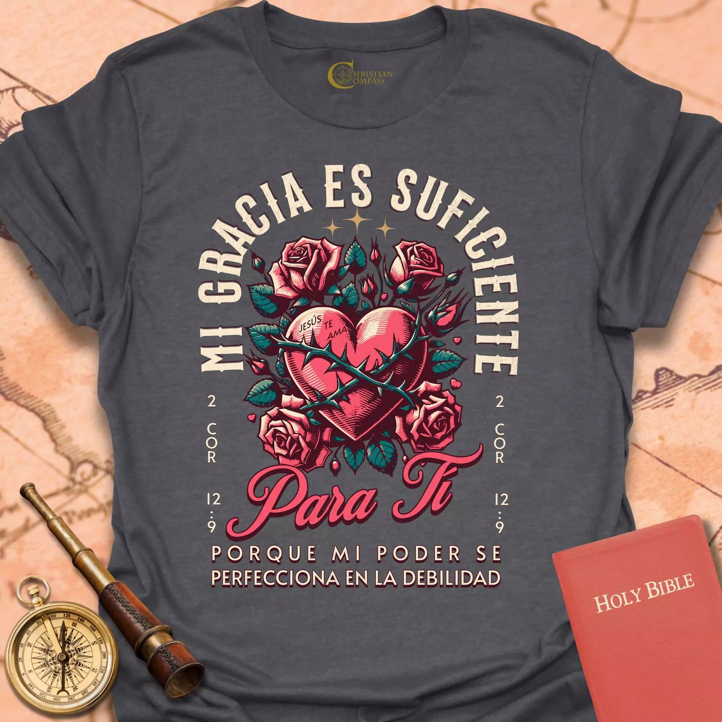 Mi Gracia es Suficiente Cameseta