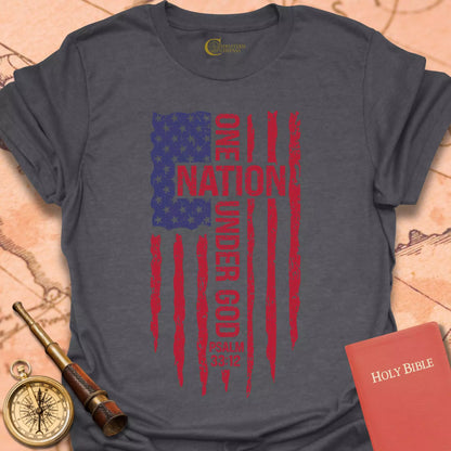 One Nation Under God Cross T-Shirt