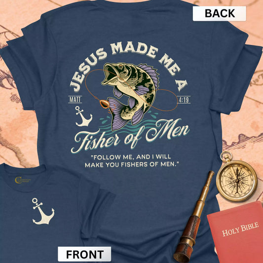 Fisher of Men (front & back) T-Shirt