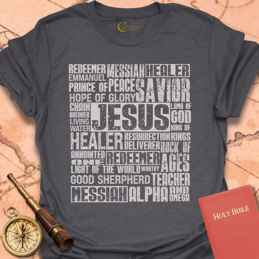 Names of Jesus Collage T-Shirt