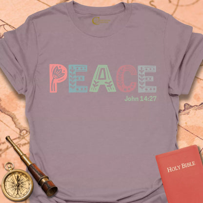 Peace – John 14:27 Christmas T-Shirt