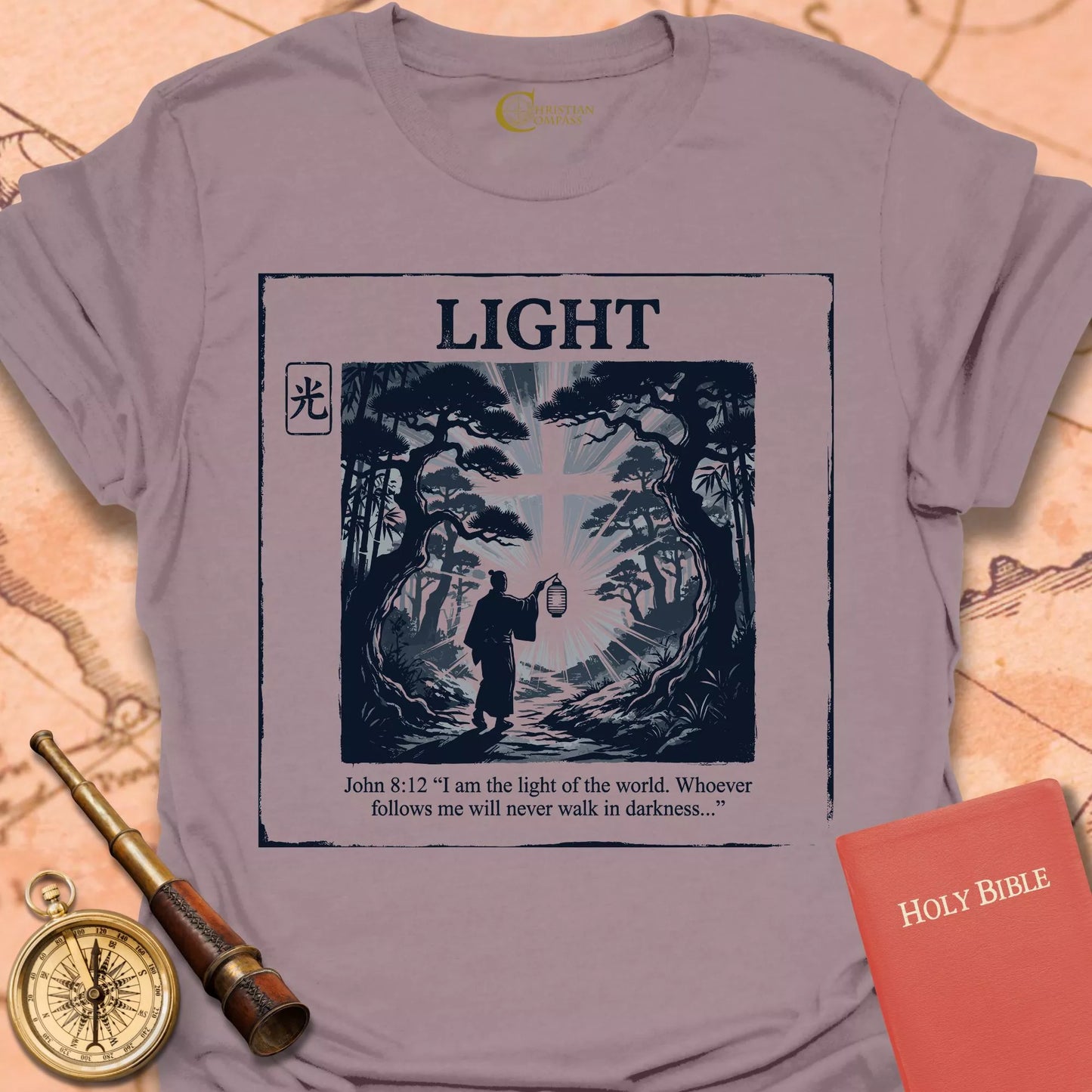 Light John 8:12 T-Shirt