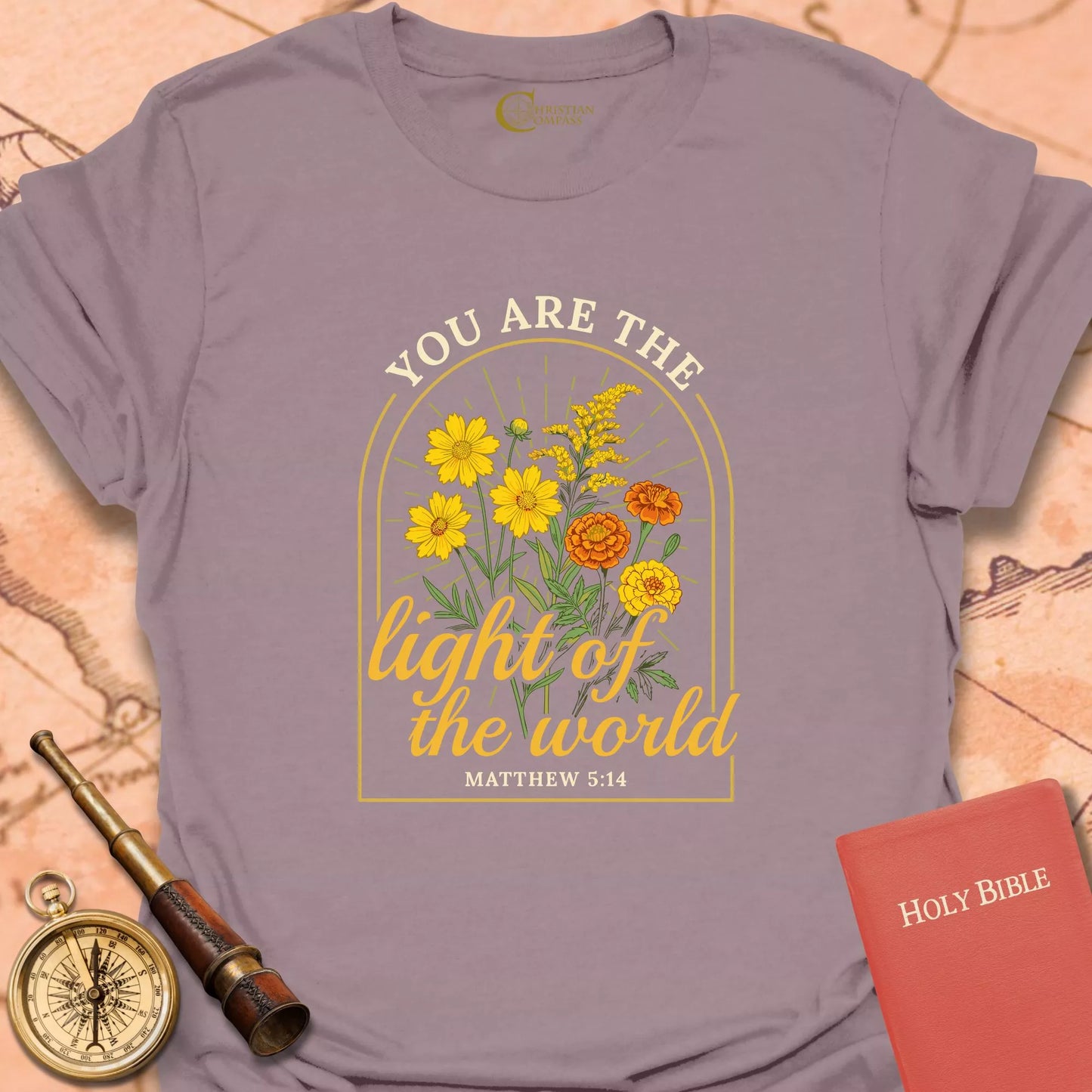 Light of the World, Matthew 5:14 T-Shirt
