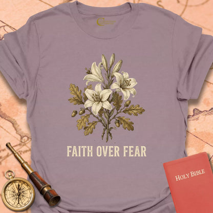 Faith Over Fear Floral T-Shirt