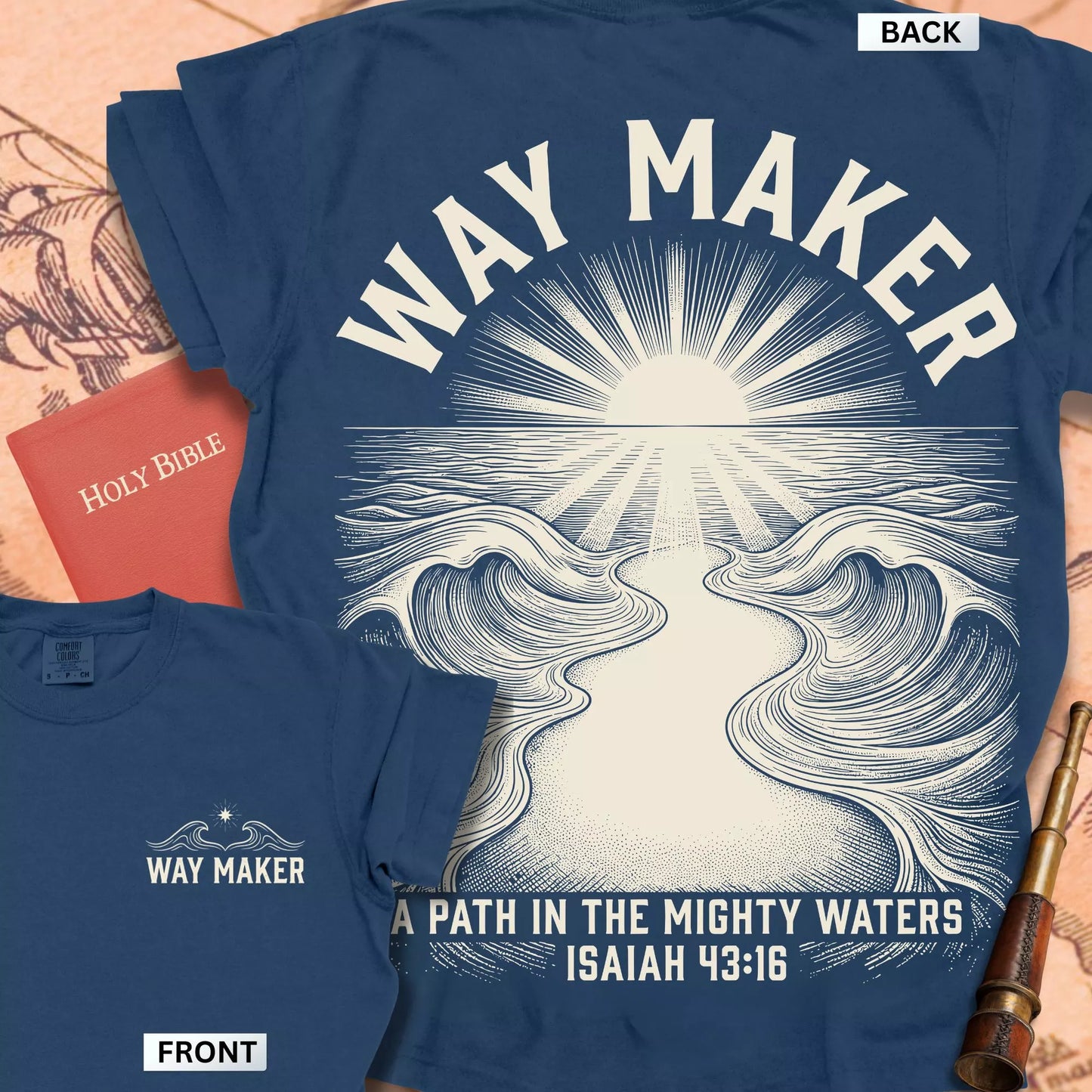 Way Maker Isaiah 43:16 T-shirt