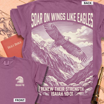 Soar on Wings Like Eagles Premium T-shirt