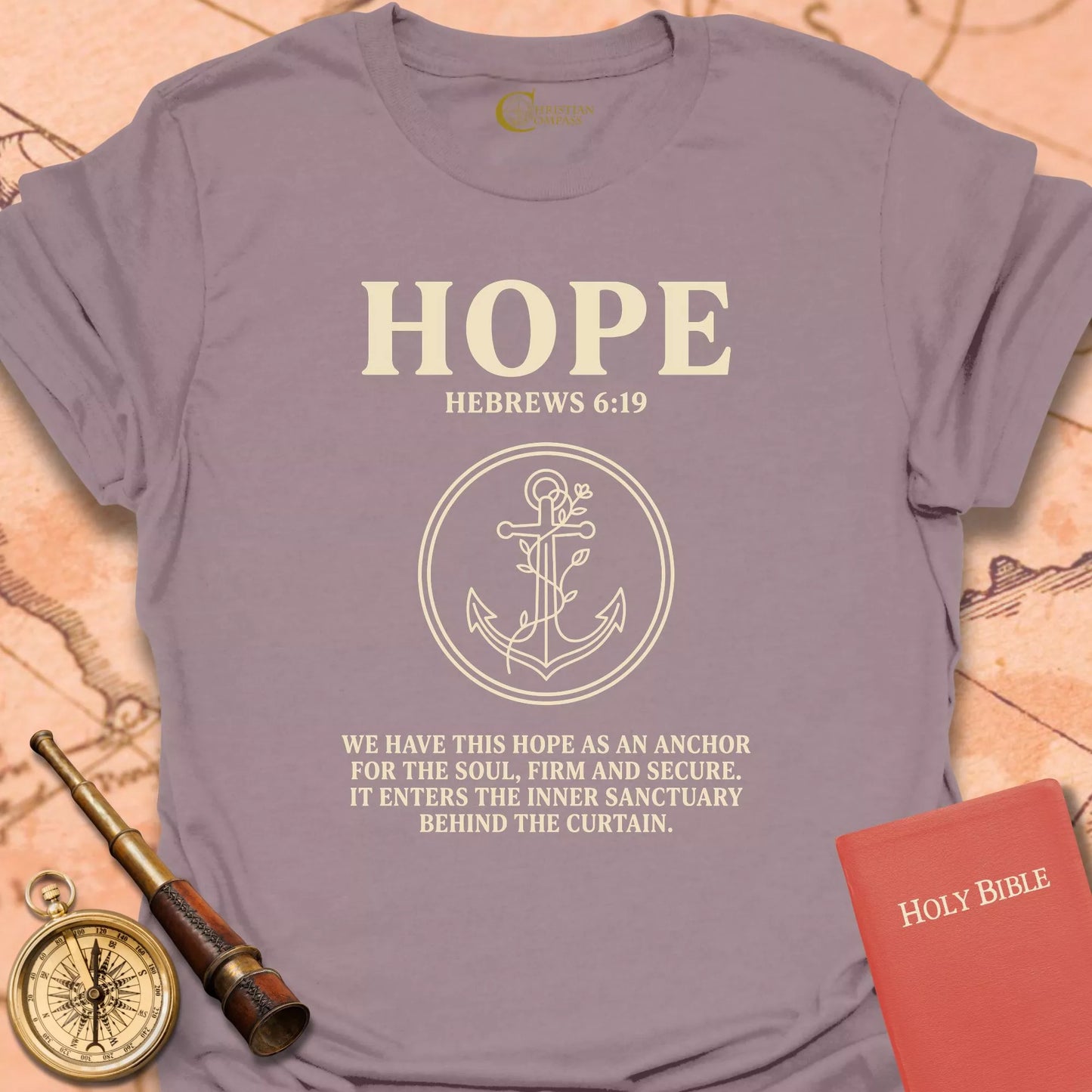 Hope, Hebrews 6:19 T-Shirt