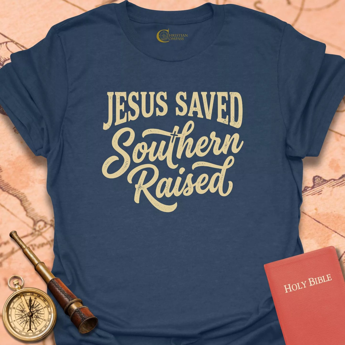 Jesus Saved Southern Raised T-Shirt