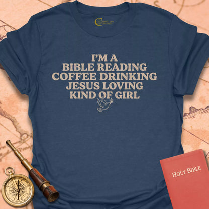 Bible Reading Girl T-Shirt