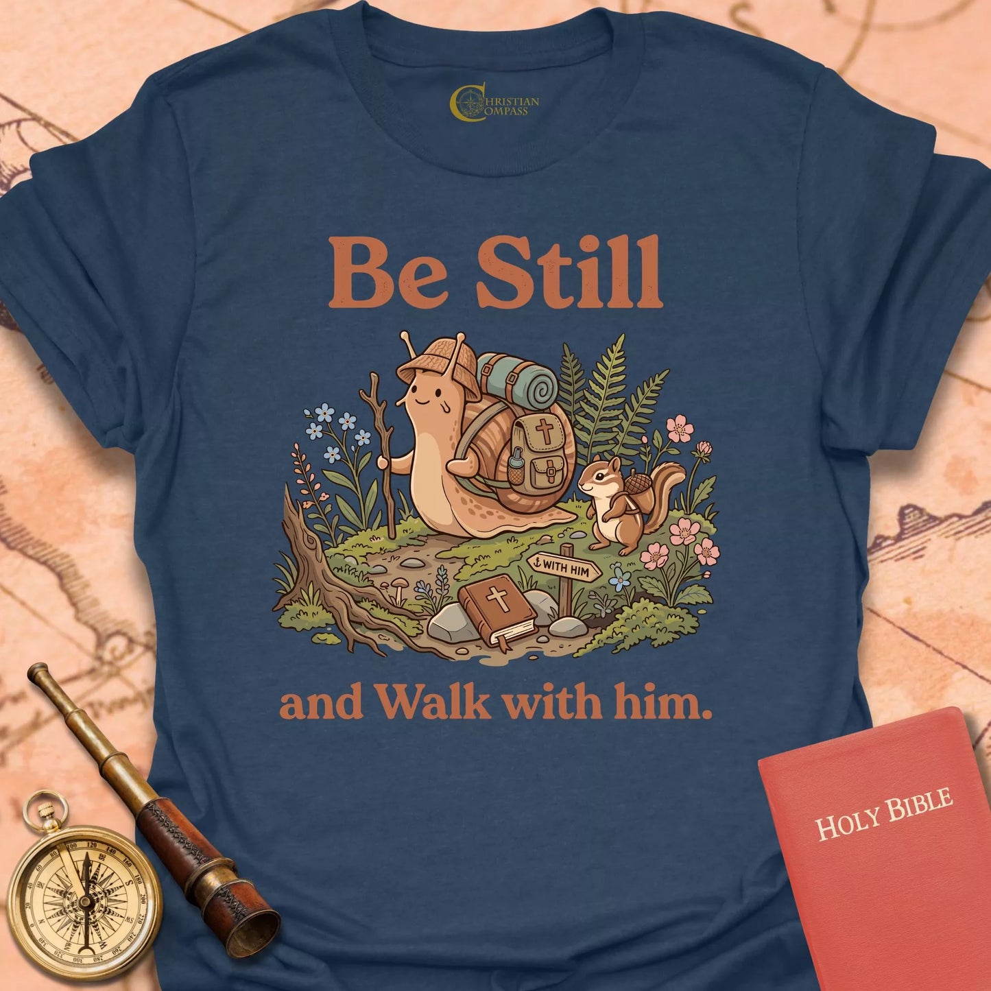 Be Still Snail T-Shirt