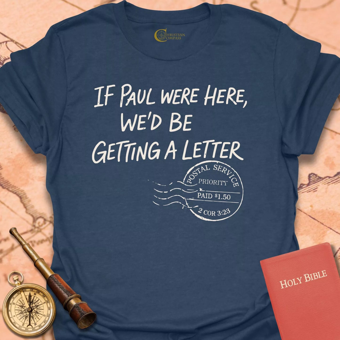 If Paul Were Here Postmark T-Shirt