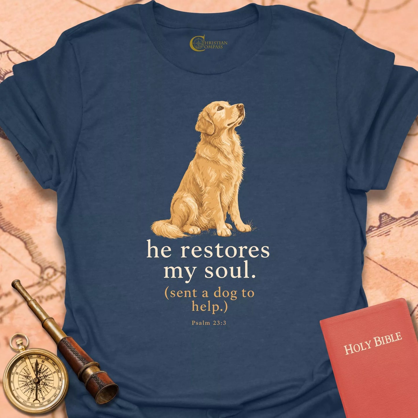 Sent a Dog to Help T-Shirt