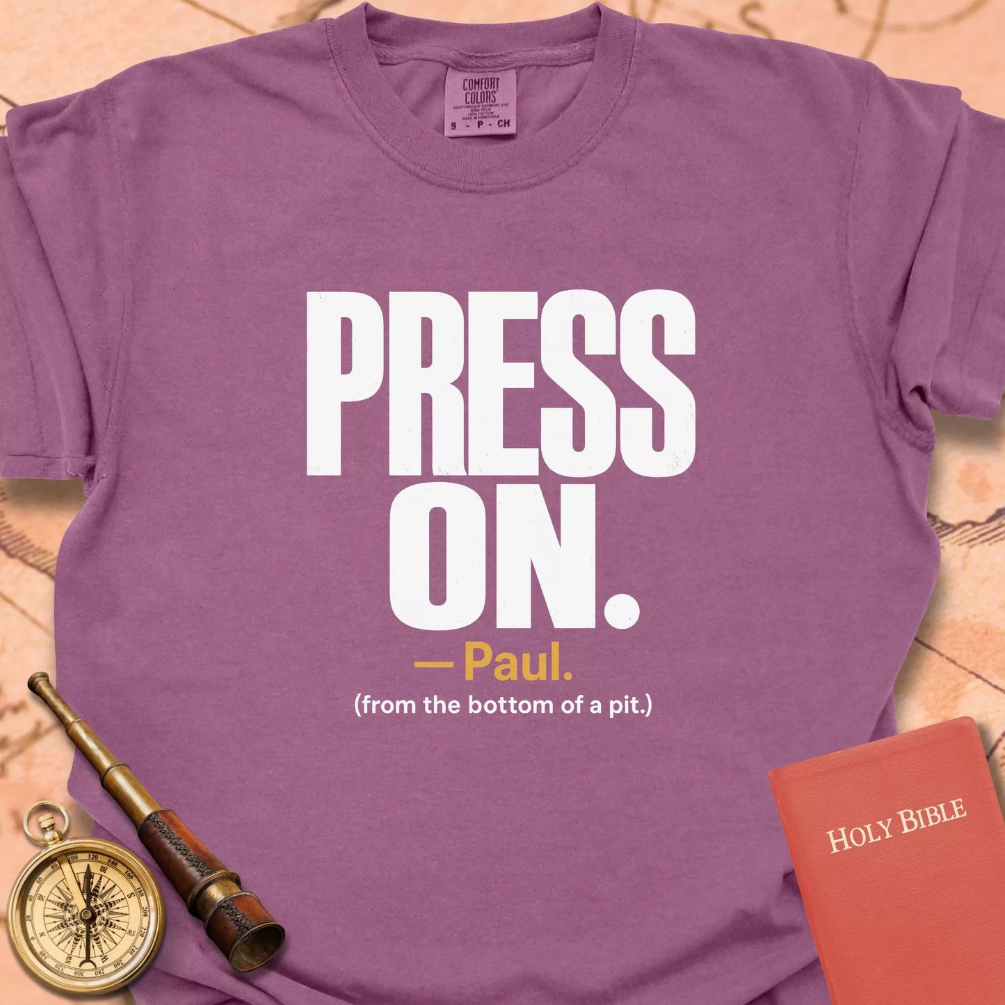 Press On  T-shirt