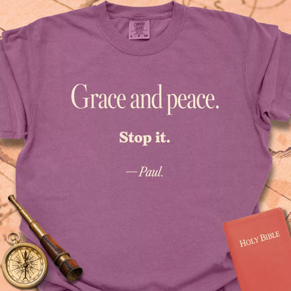 Grace and Peace — Paul T-Shirt