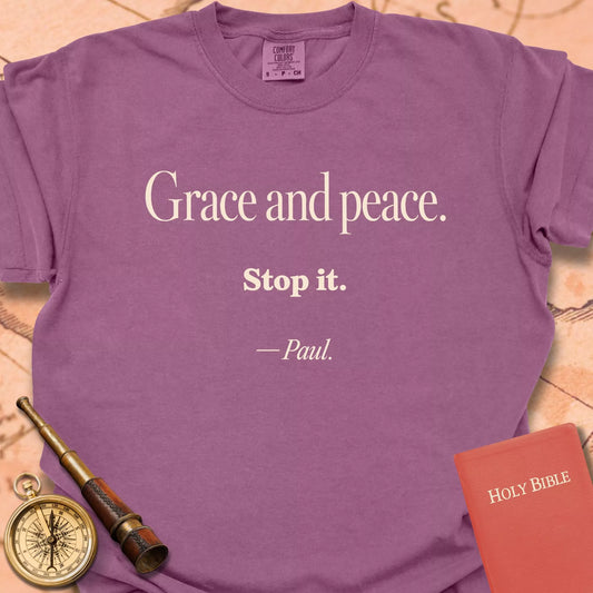 Grace and Peace — Paul T-Shirt
