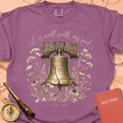 It Is Well With My Soul Liberty Bell Premium T-shirt