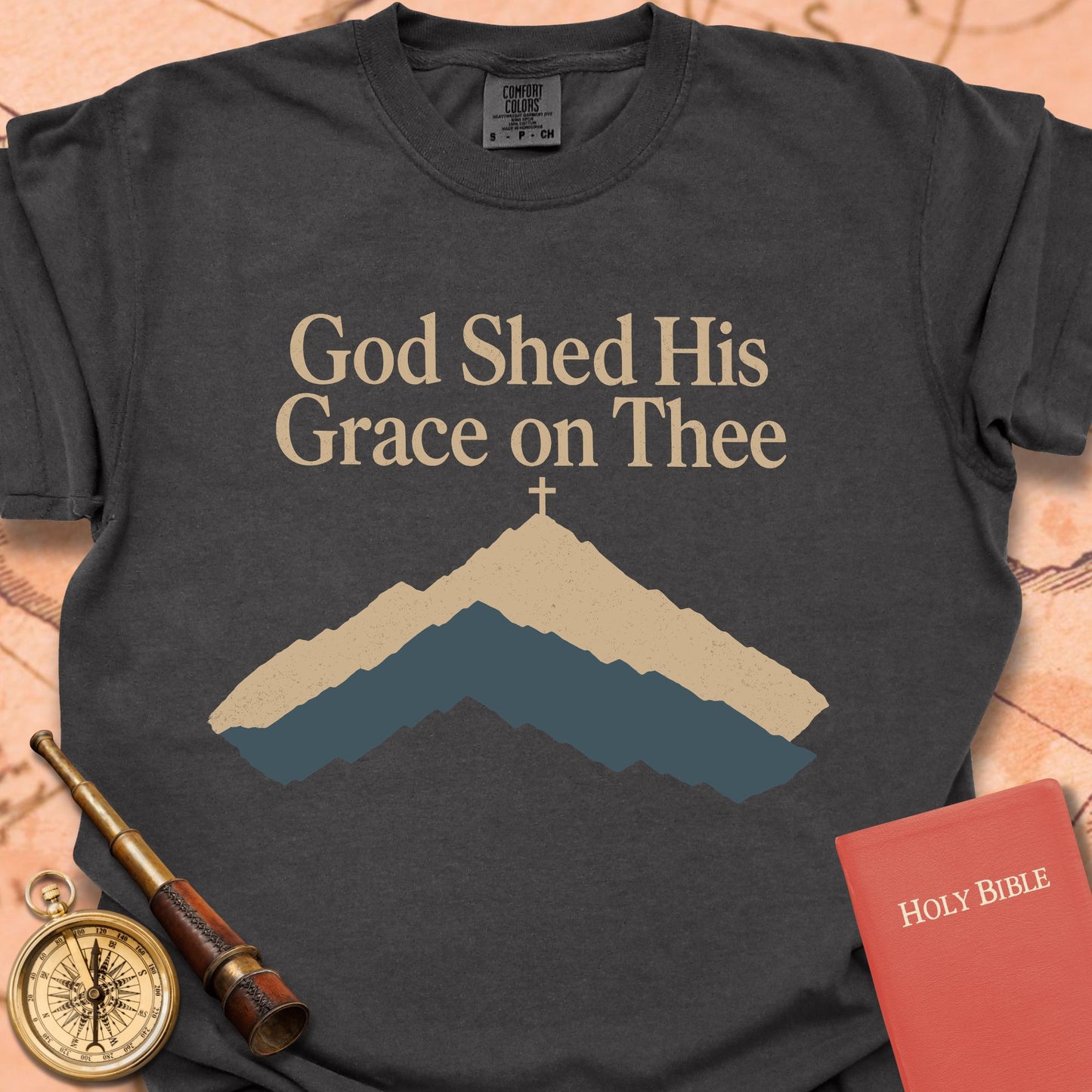 God Shed His Grace on Thee Premium T-shirt