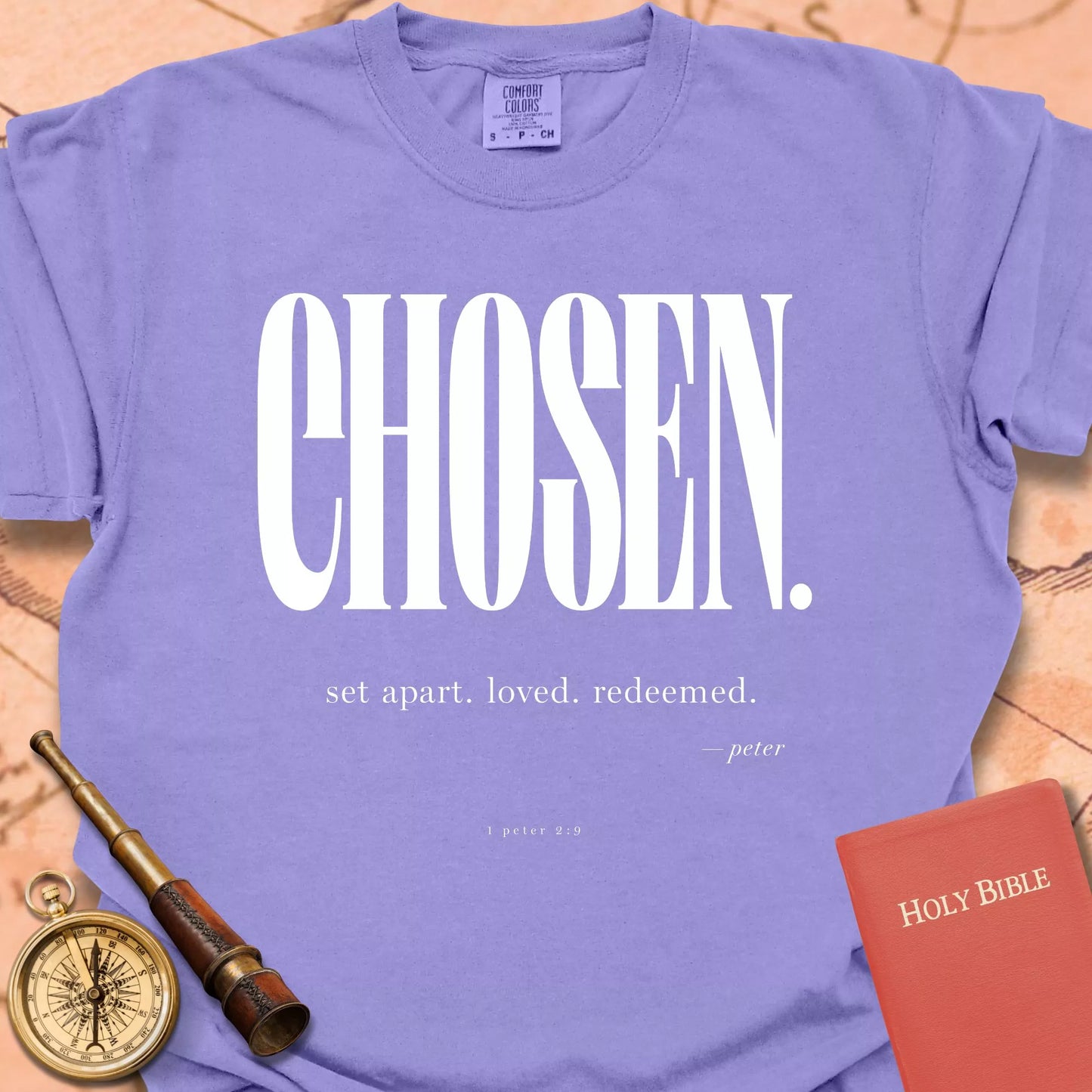 Chosen. Set Apart. Loved. Redeemed T-shirt