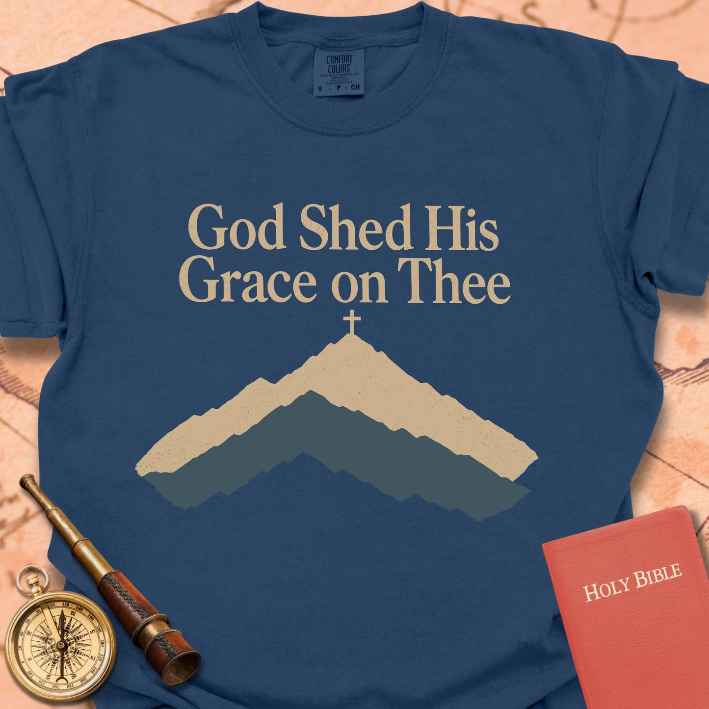 God Shed His Grace on Thee Premium T-shirt