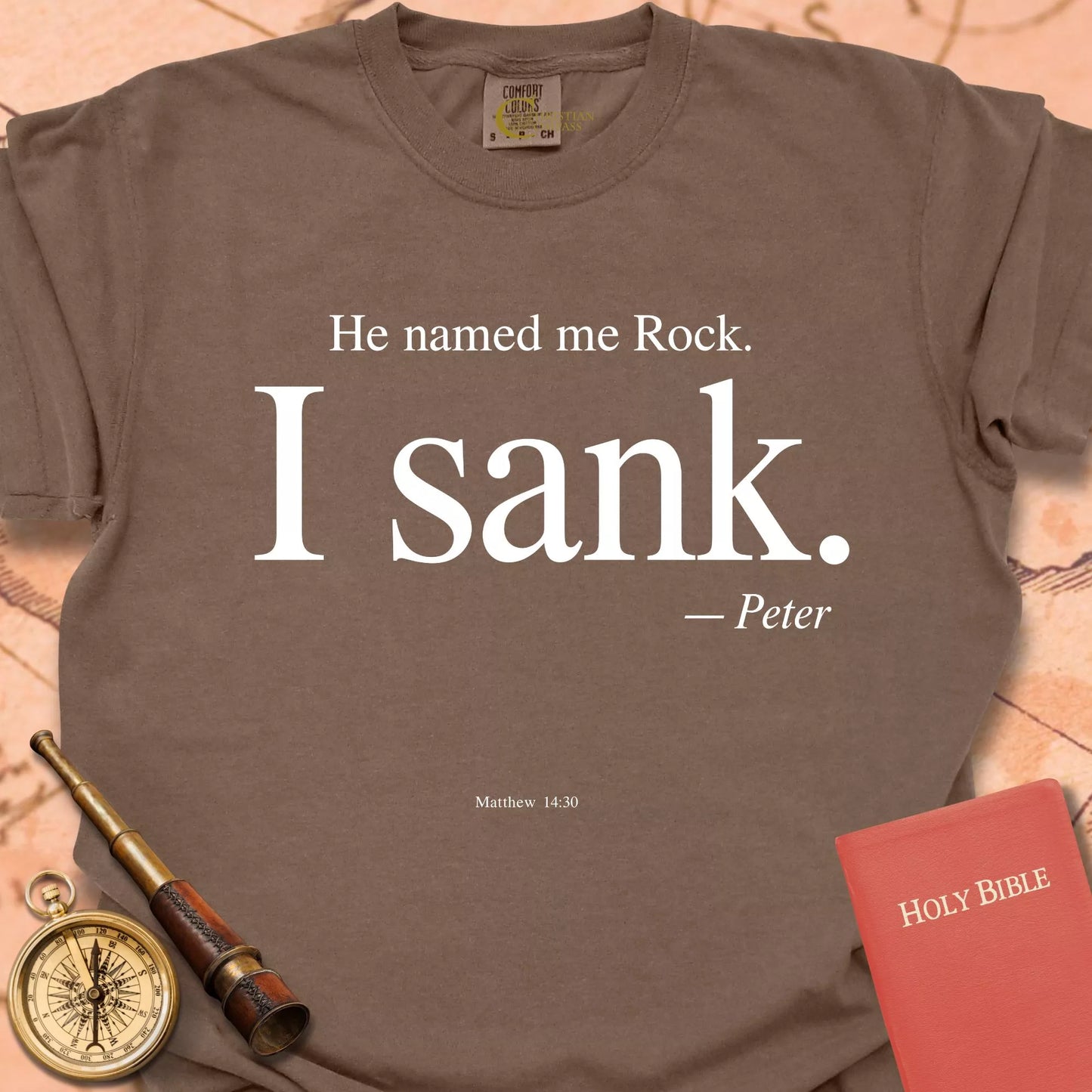 He Named Me Rock. I Sank. T-shirt