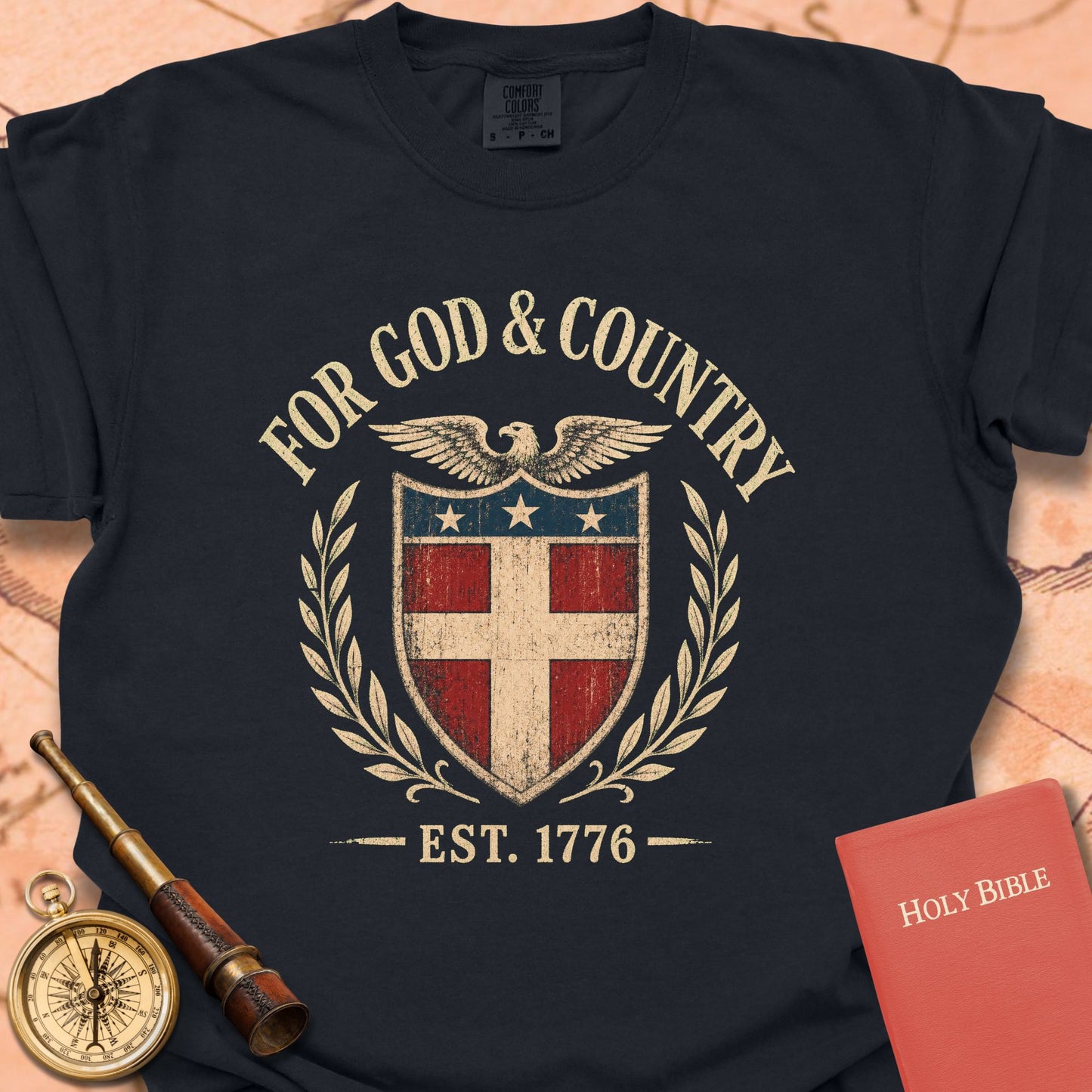 For God & Country (Est. 1776) Premium T-shirt