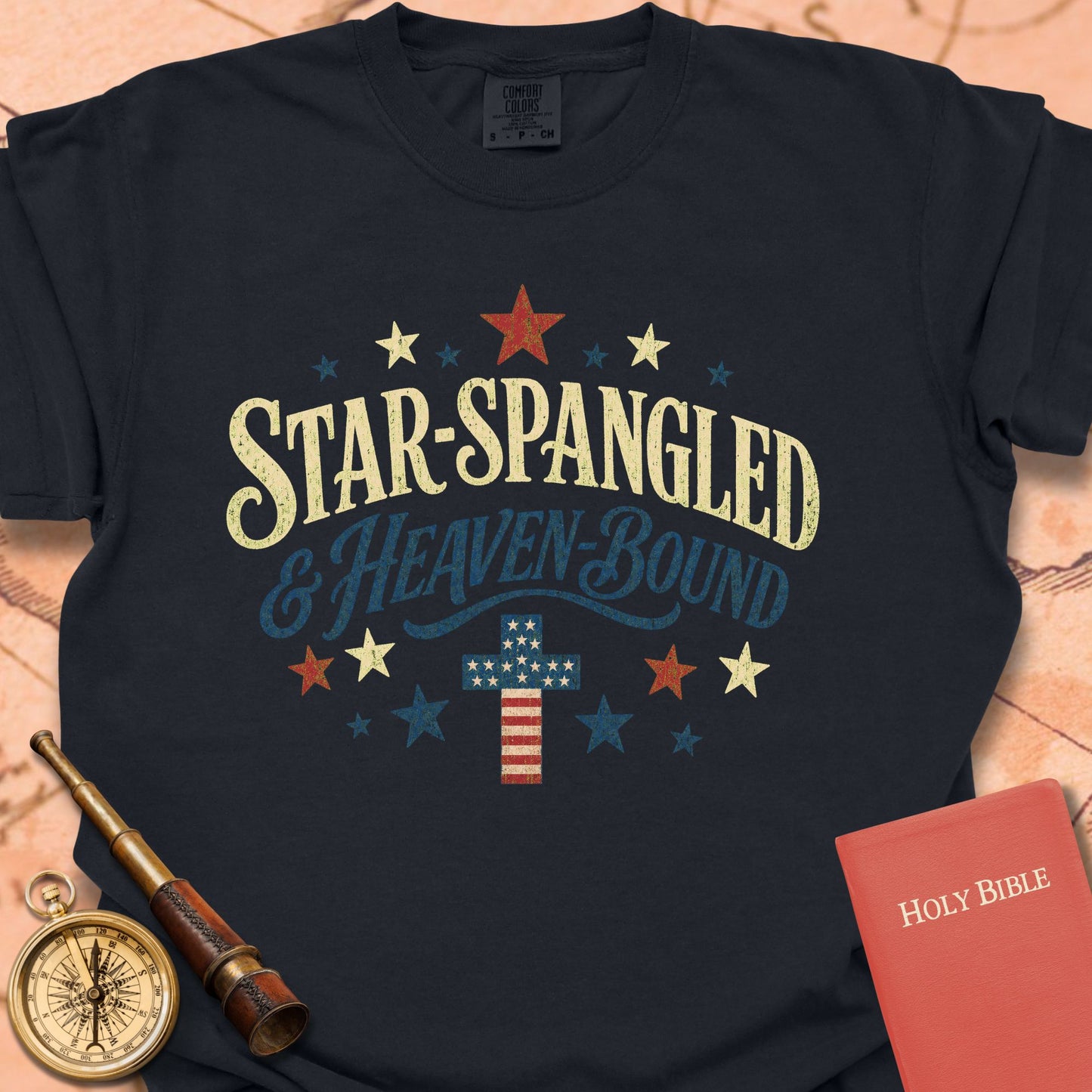 Star-Spangled & Heaven-Bound Premium T-shirt