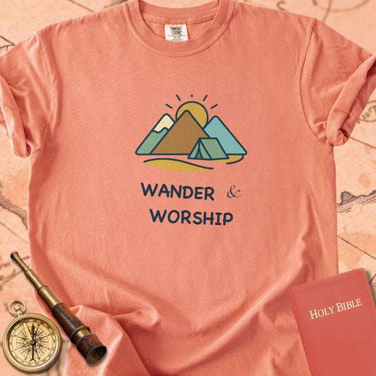 Wander and Worship Premium T-shirt