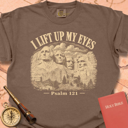 I Lift Up My Eyes Mount Rushmore Premium T-shirt