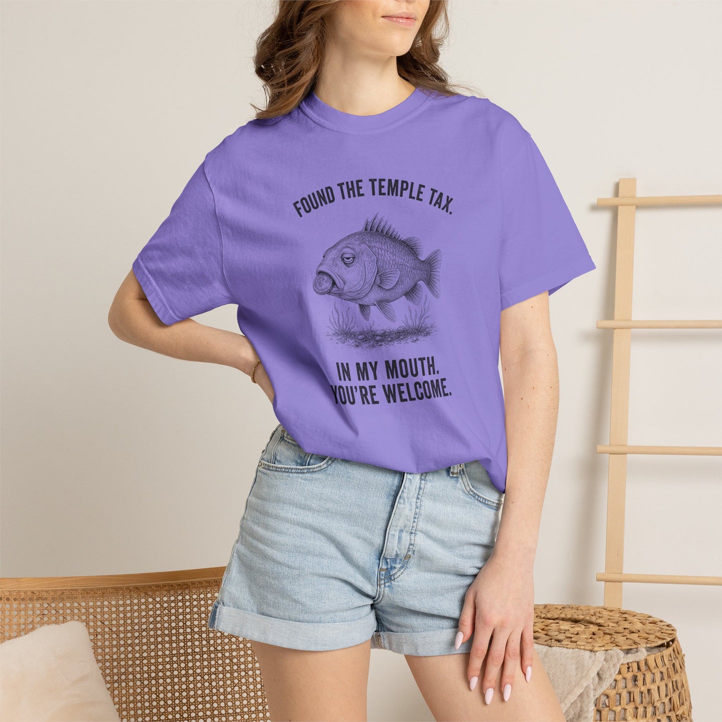 Found the Temple Tax (In My Mouth, You're Welcome) Premium T-shirt