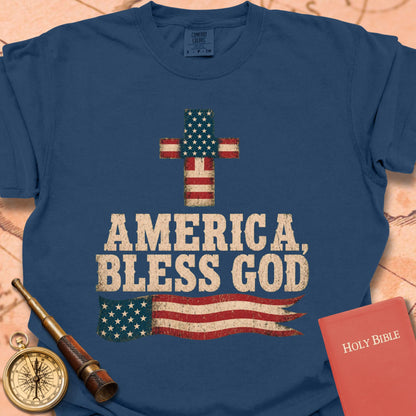 America, Bless God Premium T-shirt