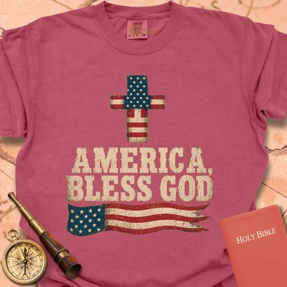 America, Bless God Premium T-shirt