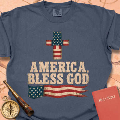 America, Bless God Premium T-shirt