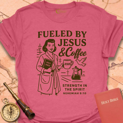 Fueled by Jesus and Coffee T-Shirt