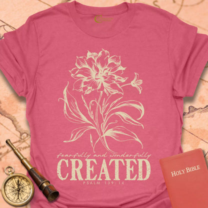 Created Psalm 139:14 T-Shirt