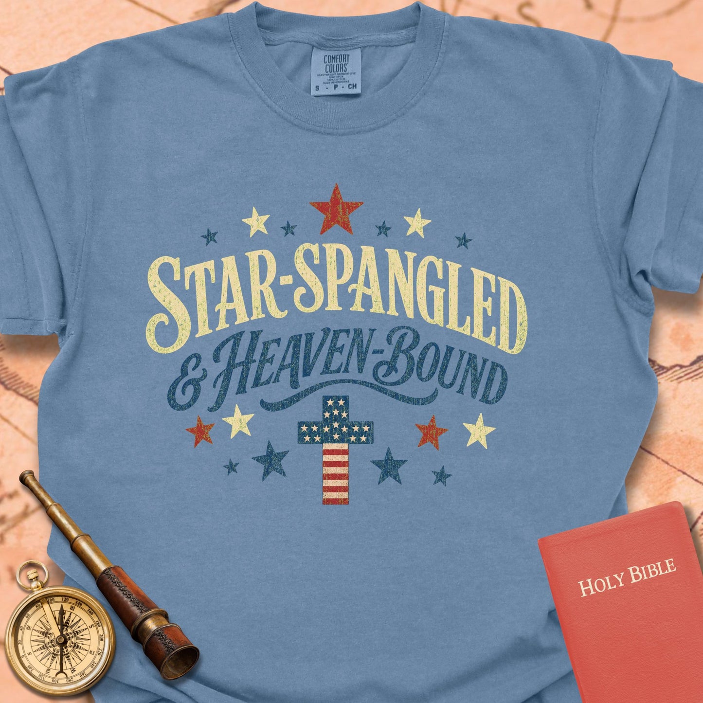 Star-Spangled & Heaven-Bound Premium T-shirt