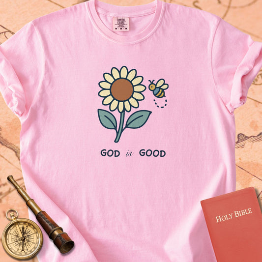 God is Good Sunflower Premium T-shirt