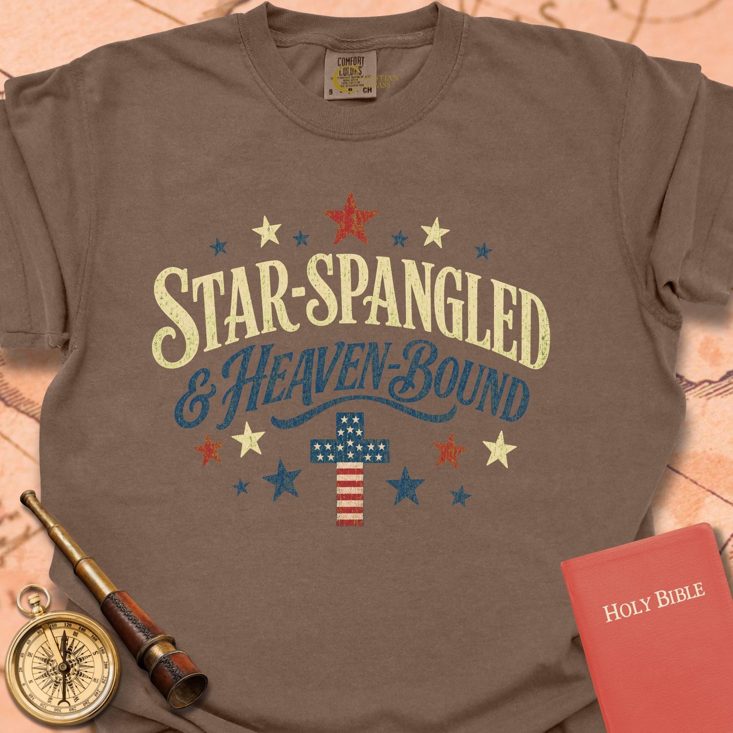 Star-Spangled & Heaven-Bound Premium T-shirt